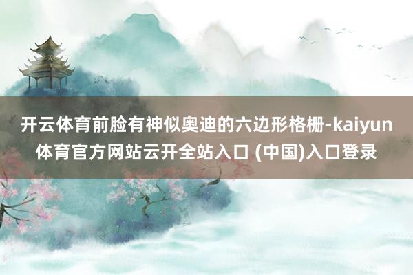 开云体育前脸有神似奥迪的六边形格栅-kaiyun体育官方网站云开全站入口 (中国)入口登录